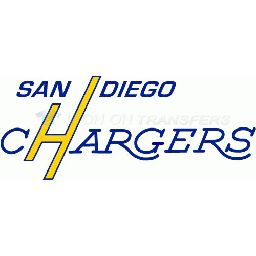 San Diego Chargers Iron-on Stickers (Heat Transfers)NO.729